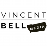 white-Vincent Bell Media Logo