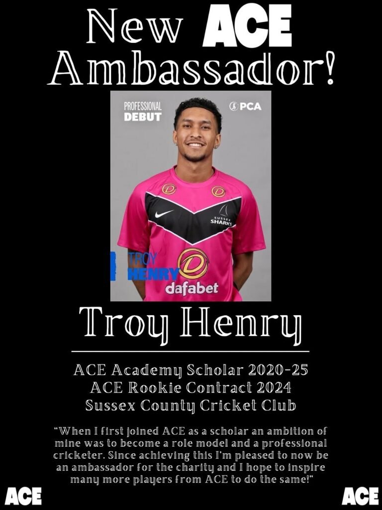 image of Troy Henry the new ACE ambassador